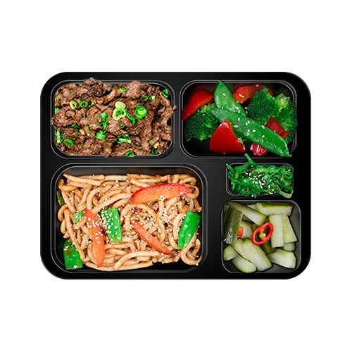 Bentobox Rokuniku + Udon