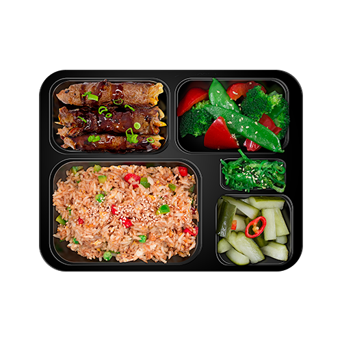 Bentobox Usuyaki + Nasi
