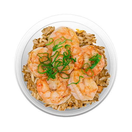 Donburi Shrimp + Nasi