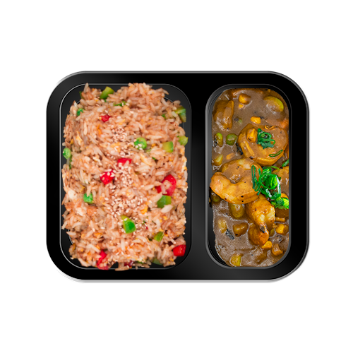 Curry Shrimp + Nasi