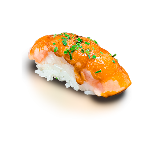 SAKE FLAMBE NIGIRI | 2 ST